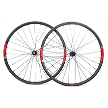 700C disc bike wheels 27mm wide 24mm deep clincher for cyclocross road and gravel bikes