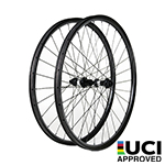 AR25 disc carbon gravel bike wheelset 700c asymmetric