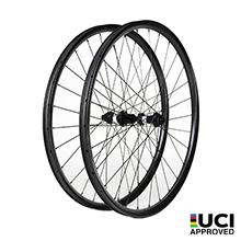 AR25 disc carbon gravel bike wheelset 700c asymmetric