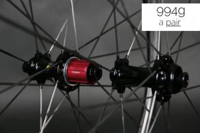 AR25-disc-gravel-carbon-spoke-wheelset-994g-ultralight