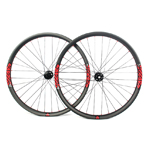 Hand-built carbon AM933 asymmetric 29er mtb Enduro wheels tubeless compatible